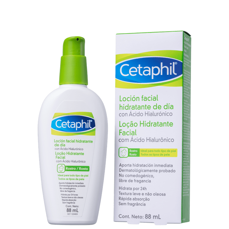 Loção Hidratante Facial Cetaphil com Ácido Hialurônico 88ml