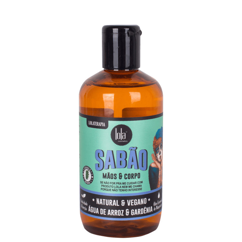 Lola Cosmetics Água de Arroz & Gardênia - Sabonete Líquido 250ml