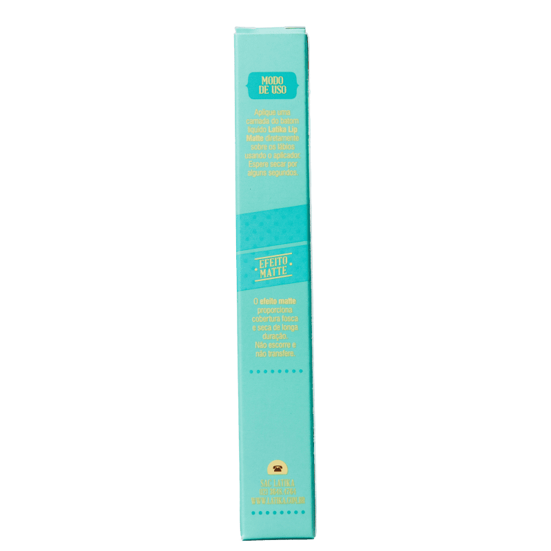 Latika Lip Rosa Nº 54 - Batom Líquido Matte 4ml