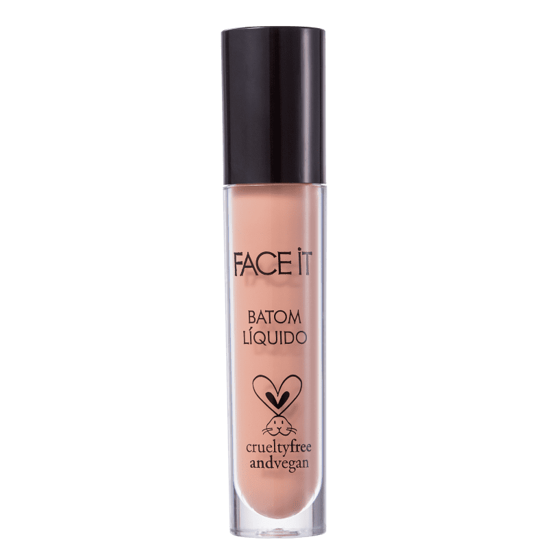 Batom Líquido Matte FACE IT Vegan Beauty First Base 5ml