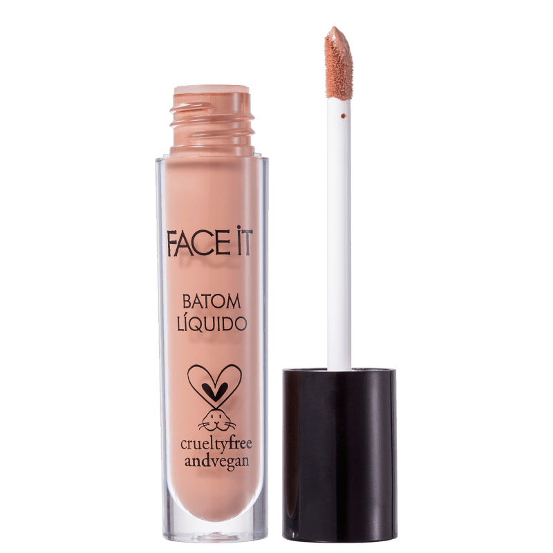 Batom Líquido Matte FACE IT Vegan Beauty First Base 5ml