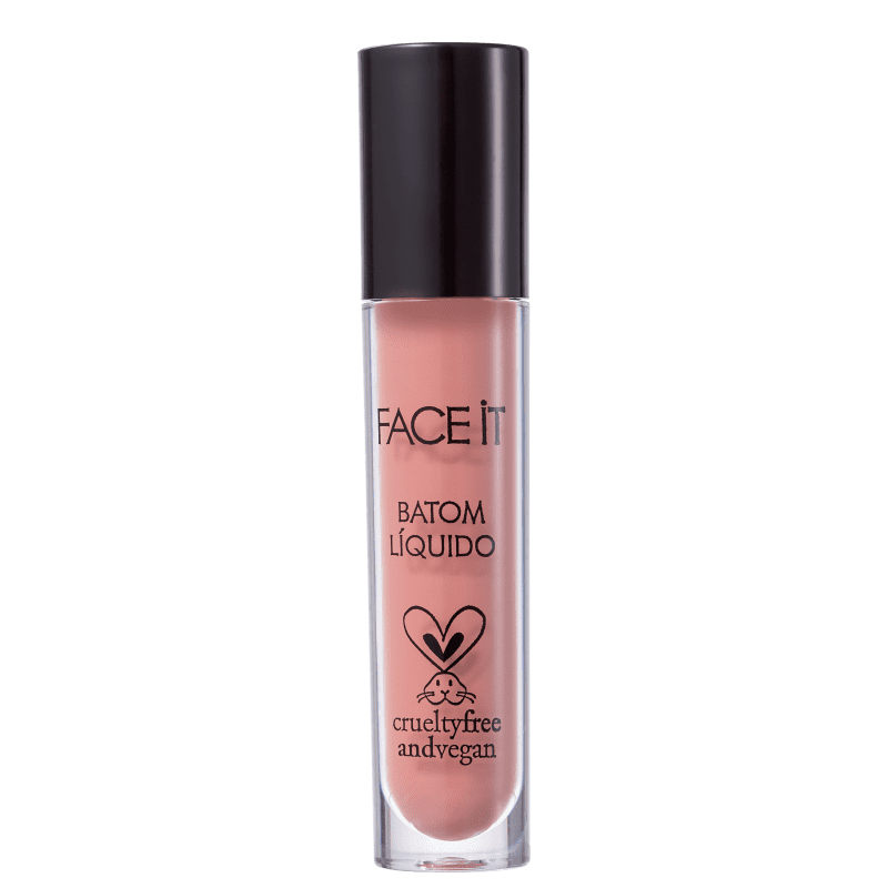 Batom Líquido Matte FACE IT Vegan Beauty Day After 5ml