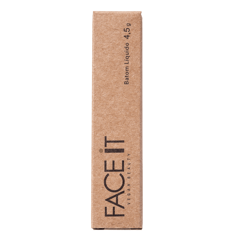 Batom Líquido Matte FACE IT Vegan Beauty Lovely 5ml