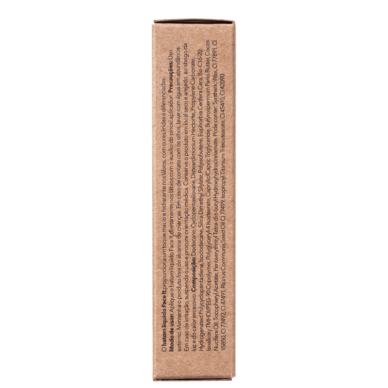Batom Líquido Matte FACE IT Vegan Beauty Lovely 5ml
