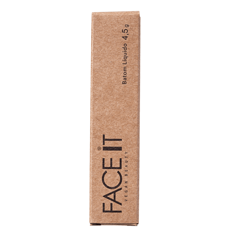 Batom Líquido Matte FACE IT Vegan Beauty Baby Face Lavanda 5ml