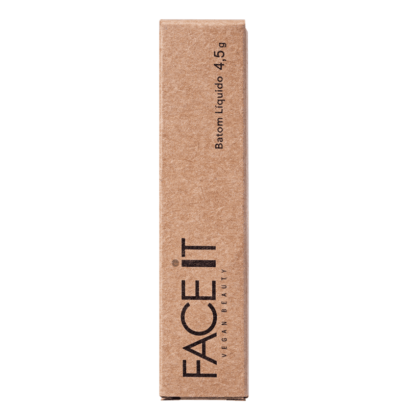 Batom Líquido Matte FACE IT Vegan Beauty Hot Spot 5ml