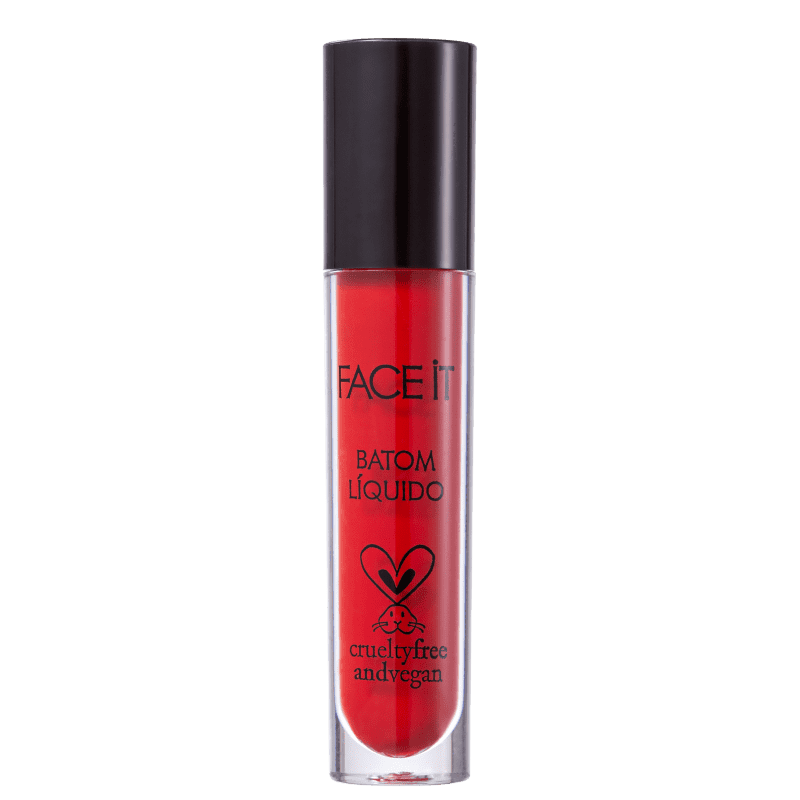 Batom Líquido Matte FACE IT Vegan Beauty Sixty Nine 5ml