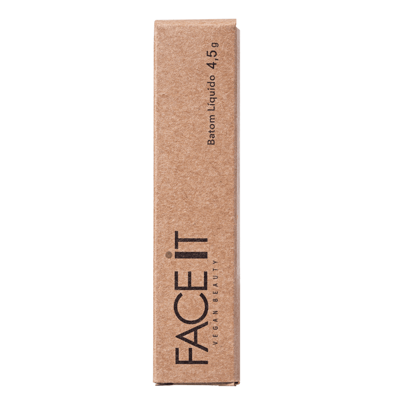 Batom Líquido Matte FACE IT Vegan Beauty Sixty Nine 5ml