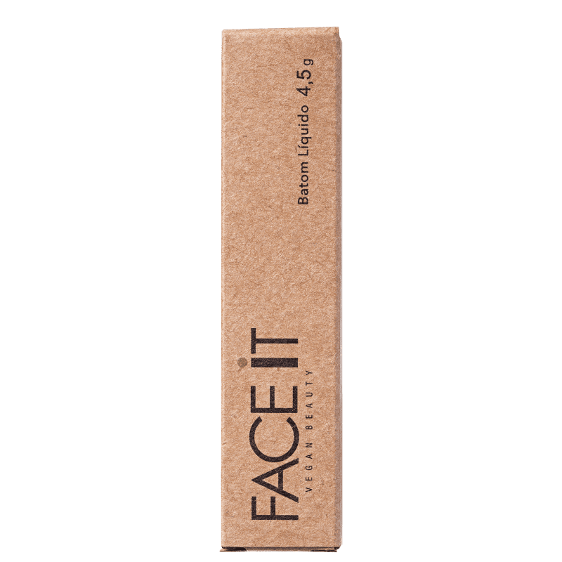 Batom Líquido Matte FACE IT Vegan Beauty Sex Time 5ml