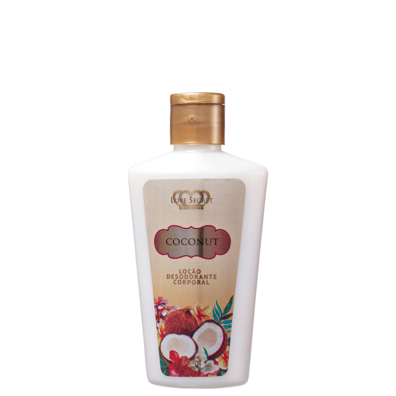 Love Secret Coconut - Loção Hidratante Corporal 60ml