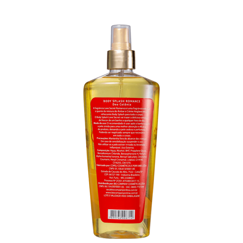 Body Spray Love Secret Romance Feminino 250ml