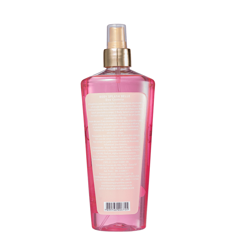 Body Spray Love Secret Belle Feminino 250ml