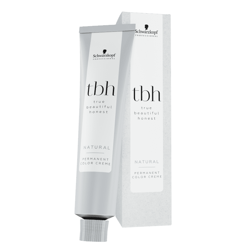 Schwarzkopf TBH True Beautiful Honest 7/06 N Louro Médio Natural Chocolate - Coloração Permanente 60ml