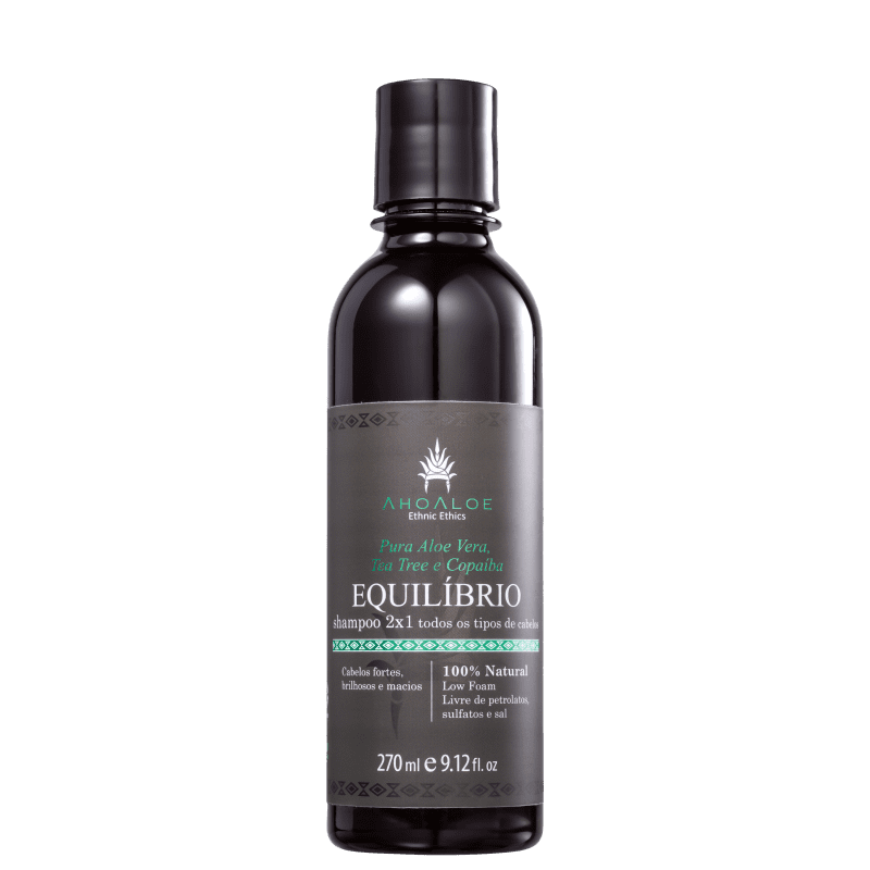 Shampoo Ahoaloe Equilíbrio 2x1 270ml