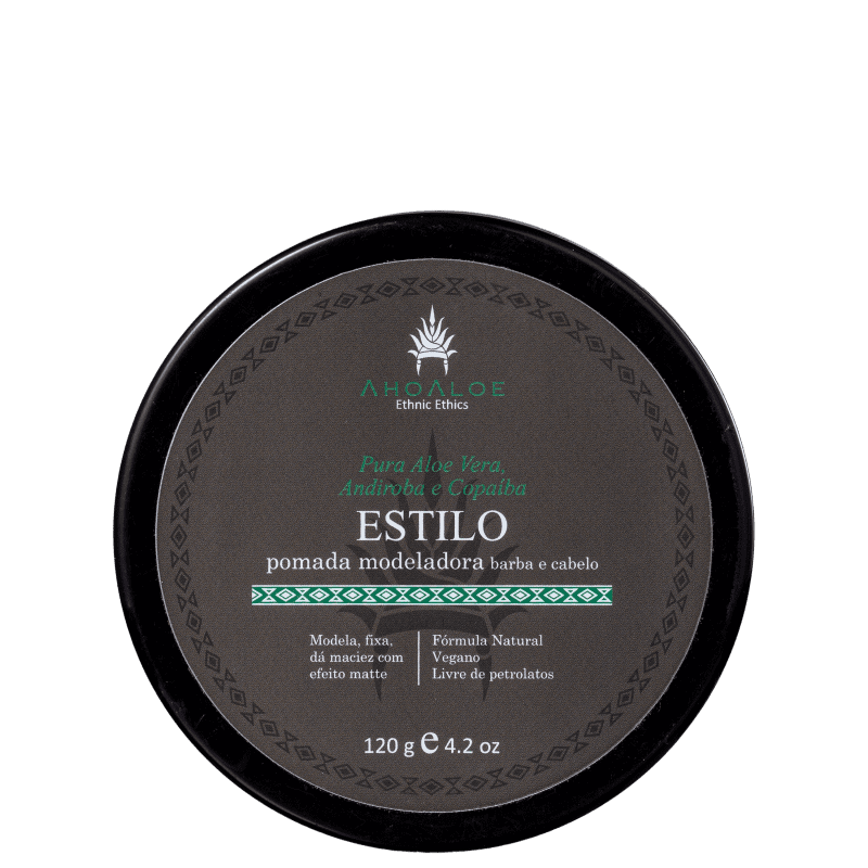 Ahoaloe Estilo - Pomada Modeladora 120ml