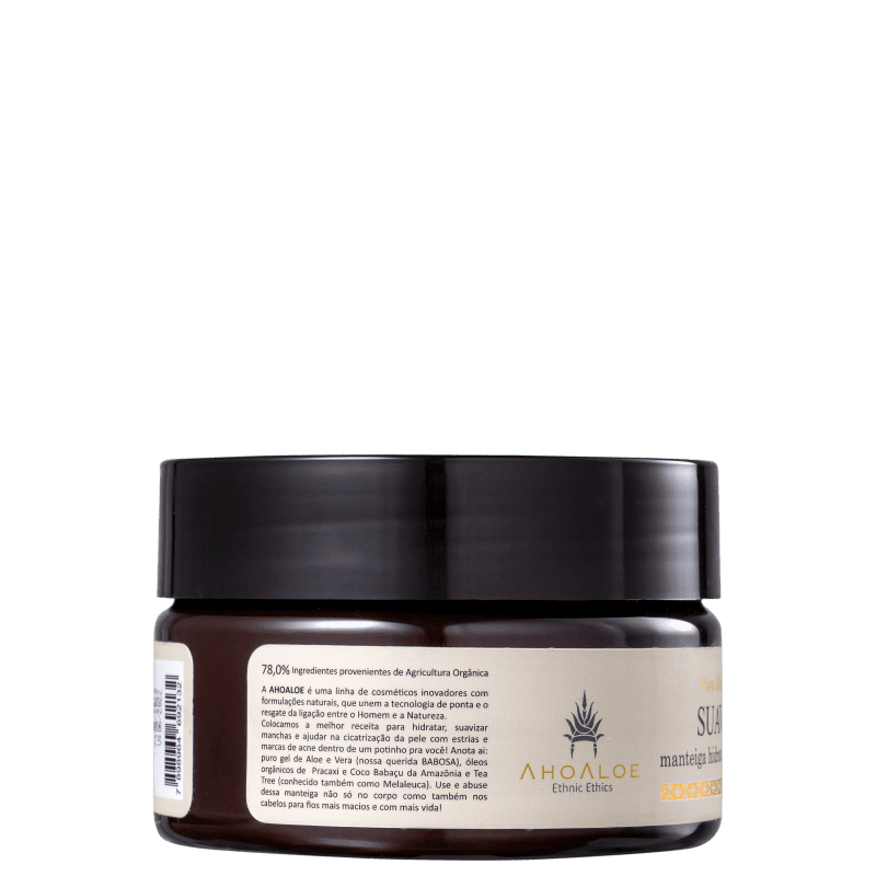 Manteiga Ahoaloe Suavidade Hidratante Corporal 250ml