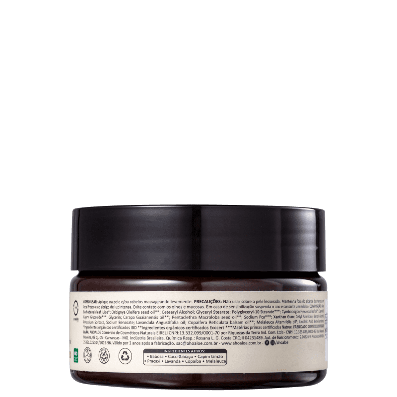 Manteiga Ahoaloe Suavidade Hidratante Corporal 250ml