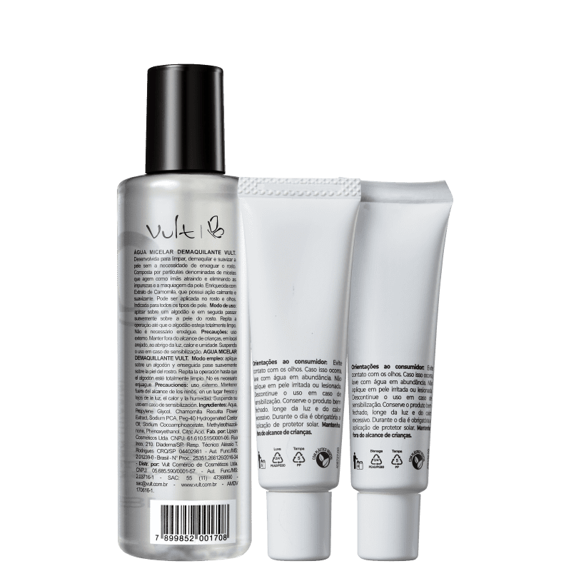 Kit Vult Complete skincare (3 Produtos)