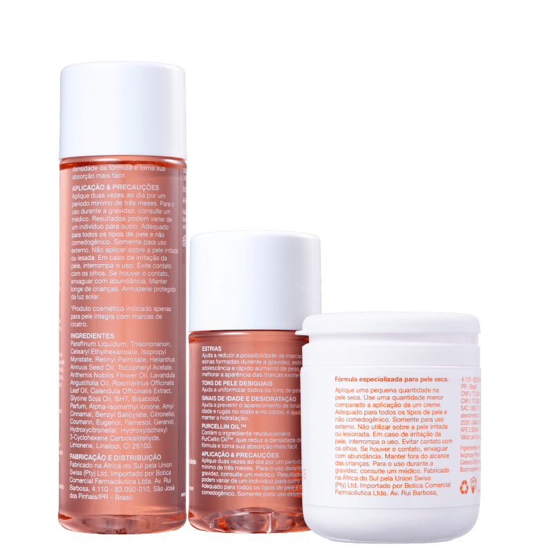 Kit Bio-Oil Óleo Restaurador & Gel Hidratante (3 produtos)
