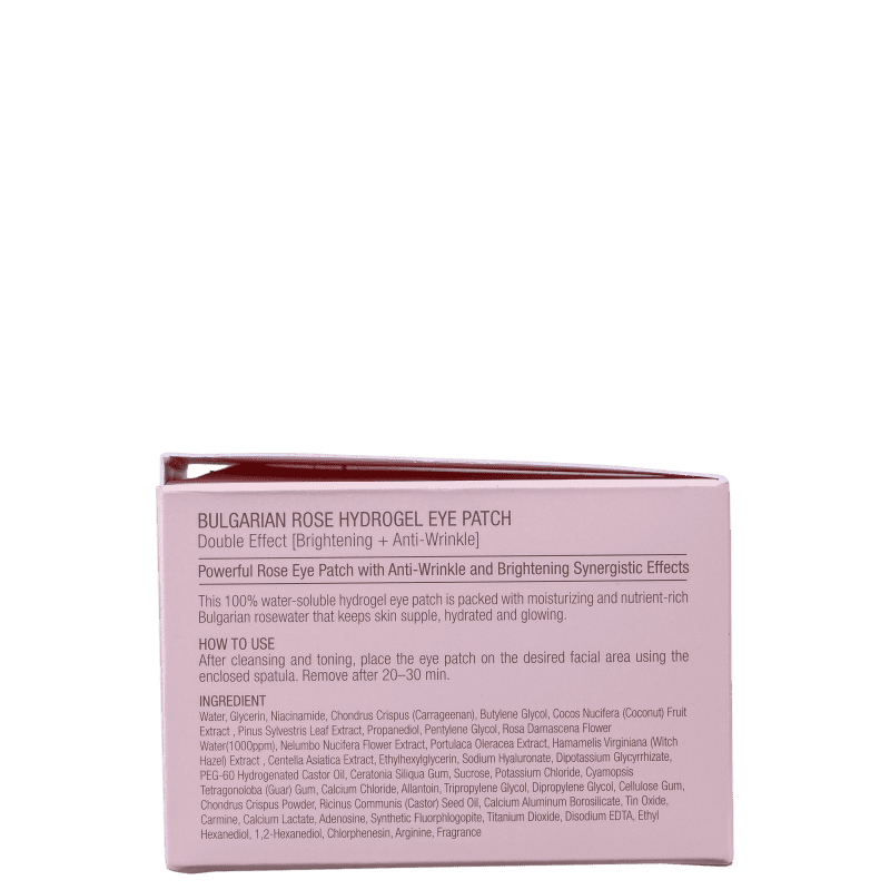 Heimish Hydrogel Eye Patch Bulgarian Rose Water - Máscara Facial 84g