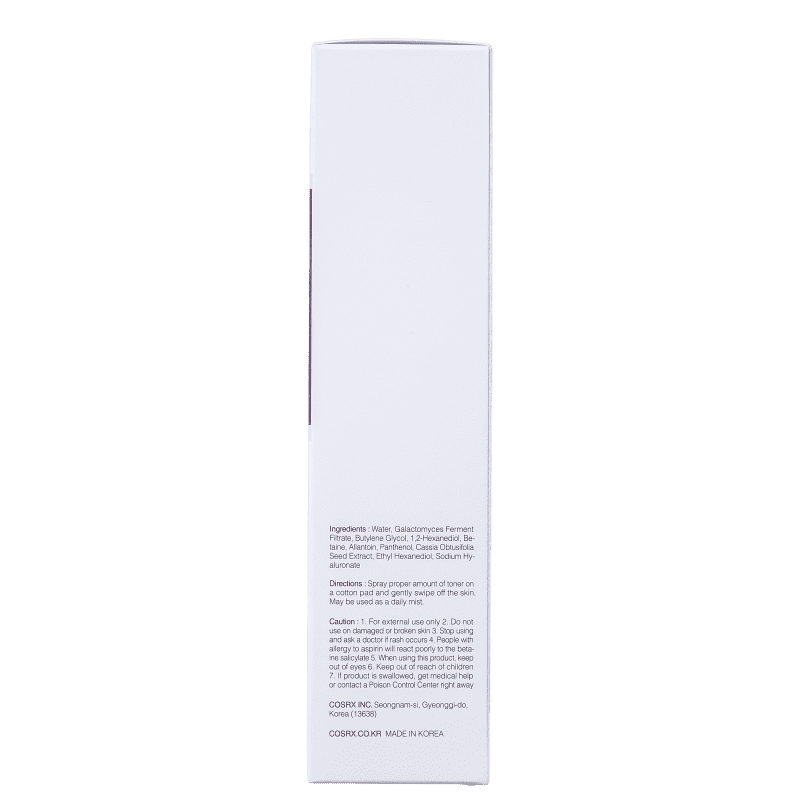 Tônico Facial Cosrx Galactomyces Alcohol-Free 150ml