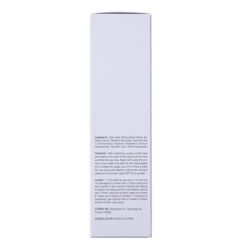 Cosrx BHA Blackhead Power Liquid - Esfoliante Líquido 100ml