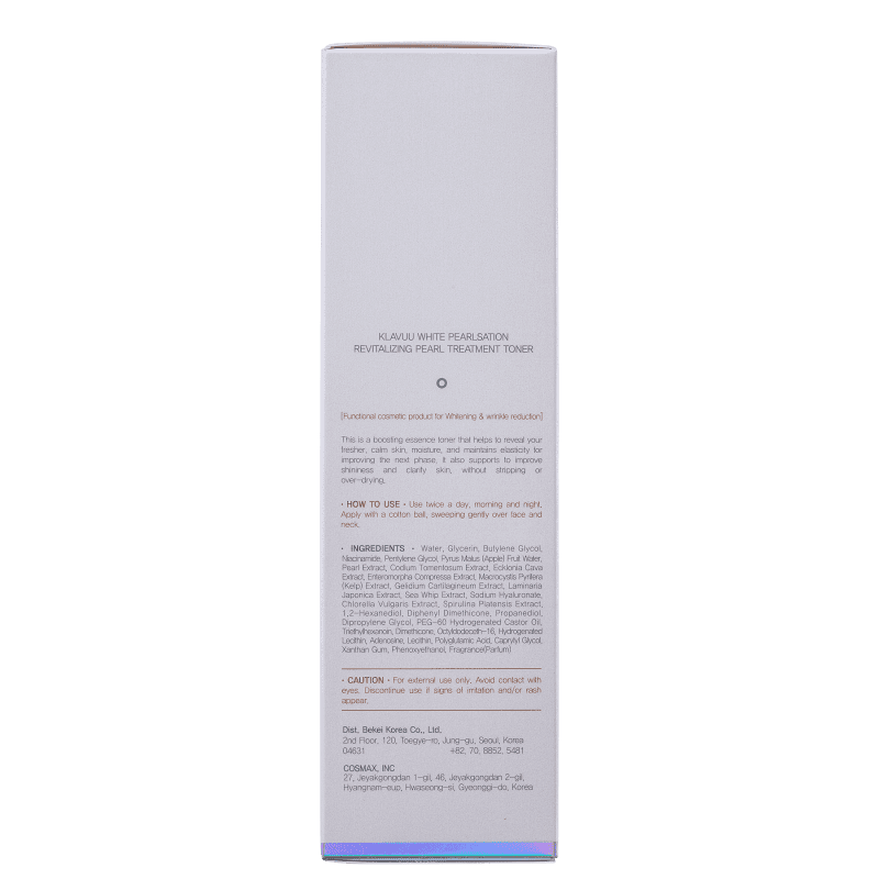 Klavuu White Pearlsation Revitalizing Facial - Creme de Limpeza 130g