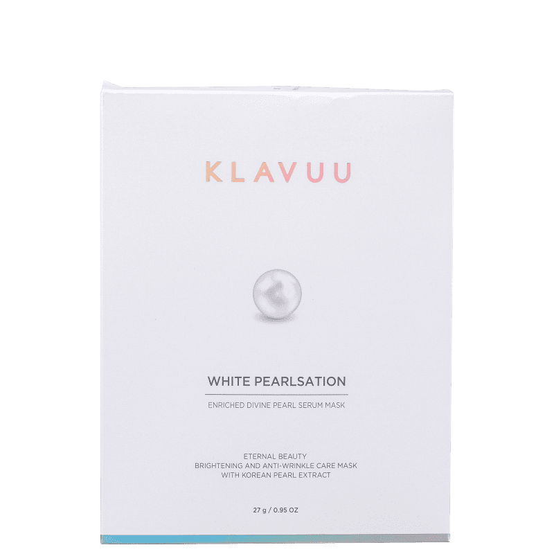 Klavuu White Pearlsation Enriched Divine Pearl Serum Mask - Máscara Facial (5 Unidades)