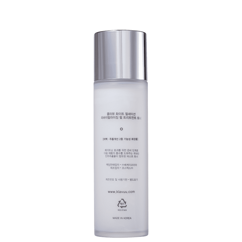 Klavuu White Pearlstation Revitalizing Pearl Treatment Toner - Tônico Facial 140ml