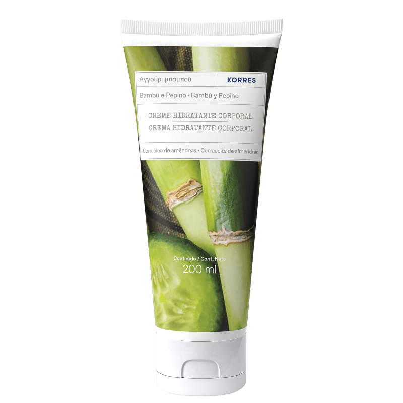 Korres Pepino e Bambu Creme Desodorante Hidratante Corporal - 200ml