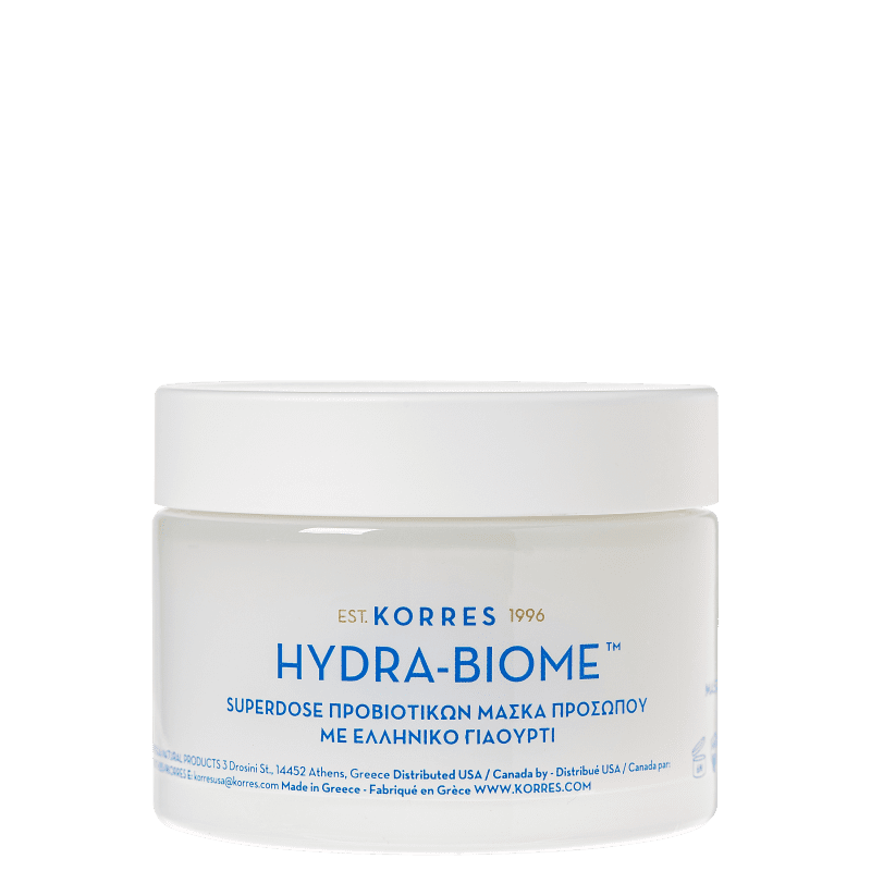 Korres Greek Yoghurt Máscara Facial Super Dose de Probióticos – Com iogurte grego – 100ml