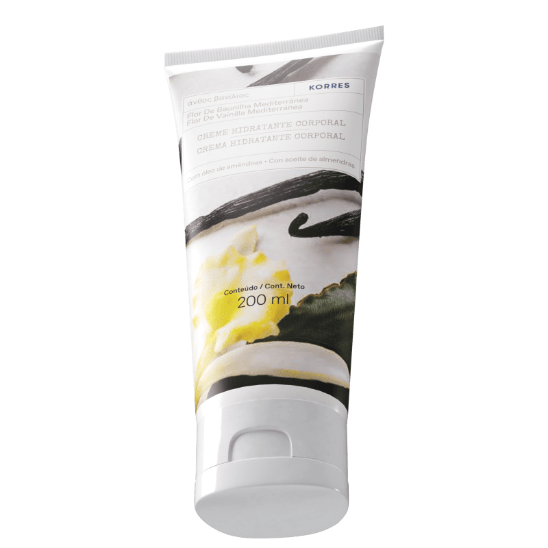 Korres Baunilha Mediterrânea - Creme Hidratante Corporal 200ml