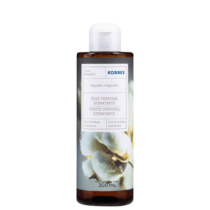 Korres Algodão - Óleo Corporal 200ml