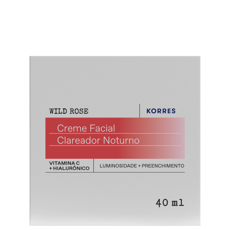 Korres Wild Rose - Creme Clareador Noturno 40ml