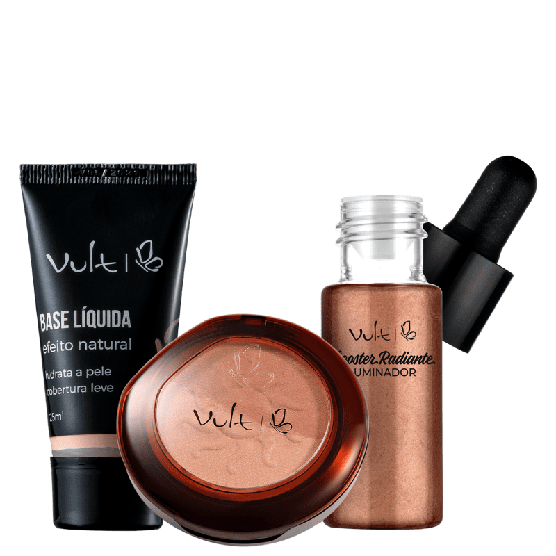 Kit Vult Make Bronzeada 3 (3 Produtos)