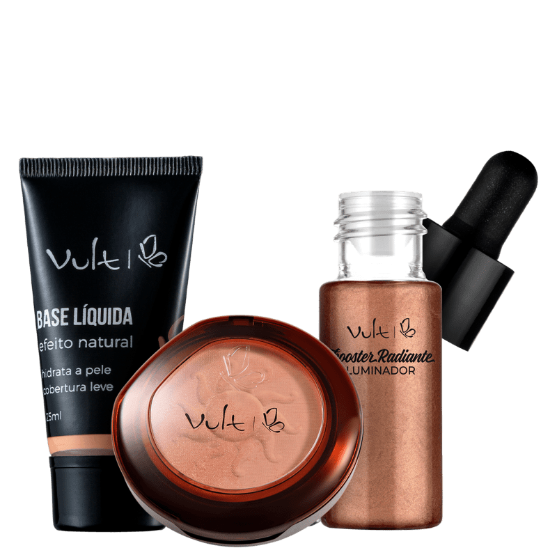 Kit Vult Make Bronzeada 7 (3 Produtos)