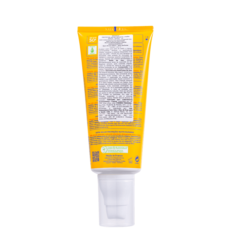 Mustela Infantil FPS50 - Protetor Solar 200ml