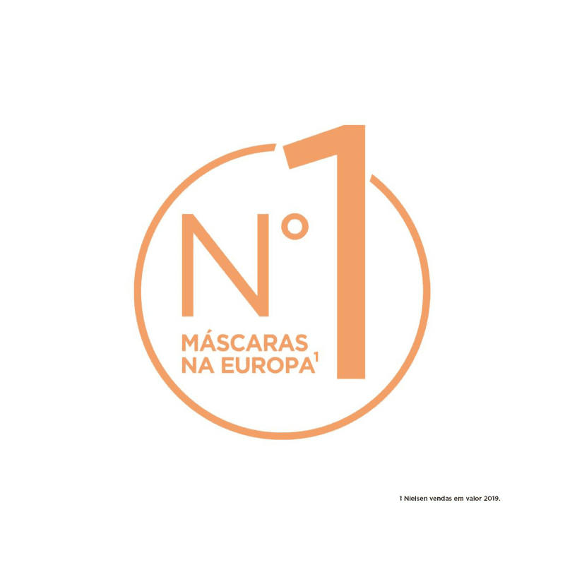 Garnier SkinActive Hidra Bomb Suco de Laranja e Ácido Hialurônico - Máscara para Área dos Olhos 6g