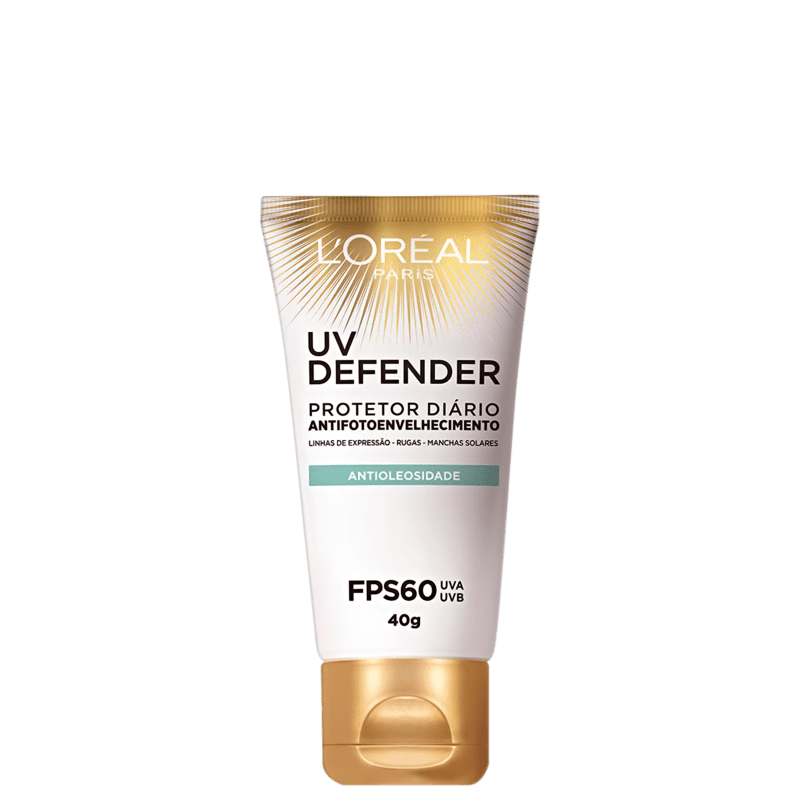 L'Oréal Paris UV Defender Antioleosidade FPS 60 - Protetor Solar Facial 40g