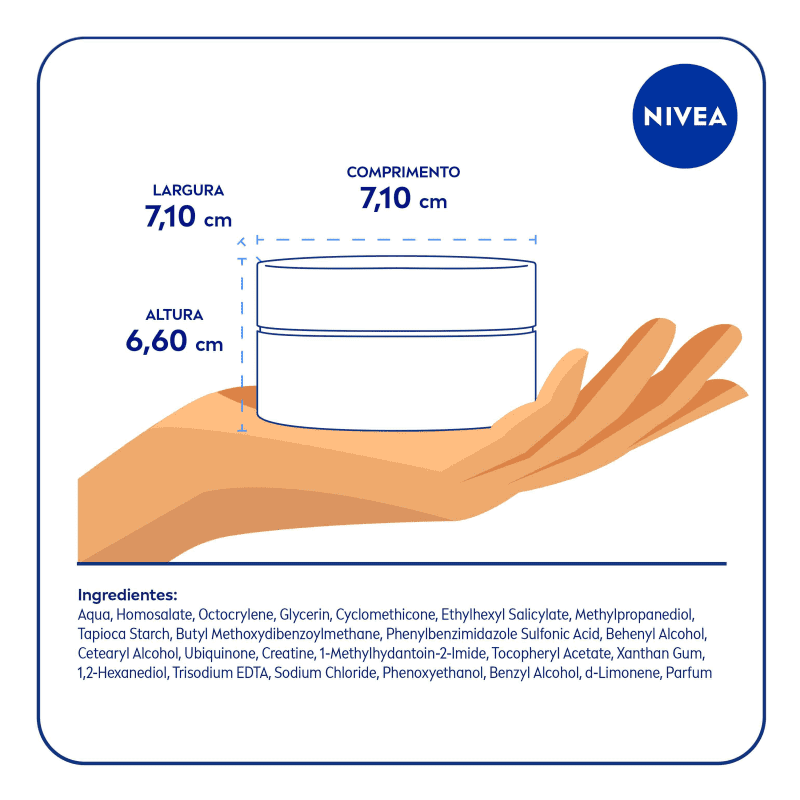 NIVEA Q10 Pele Normal a Seca Dia FPS30 - Creme Anti-Idade 50g