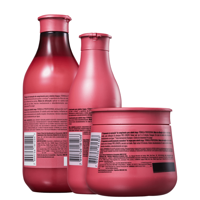 Kit L'Oréal Professionnel Serie Expert Pro Longer Trio (3 Produtos)