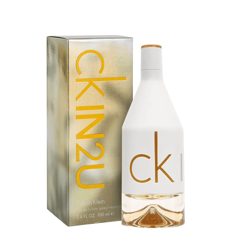 Perfume feminino CK in2U For Her de Calvin Klein.