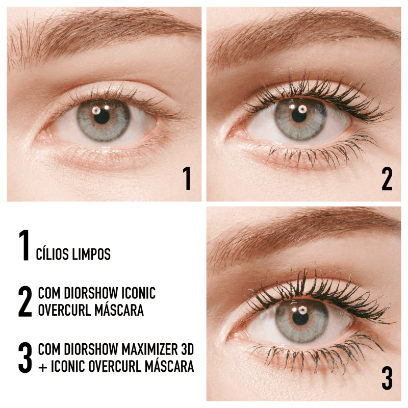 Dior Diorshow Iconic Overcurl 090 Black - Máscara para Cílios 6g