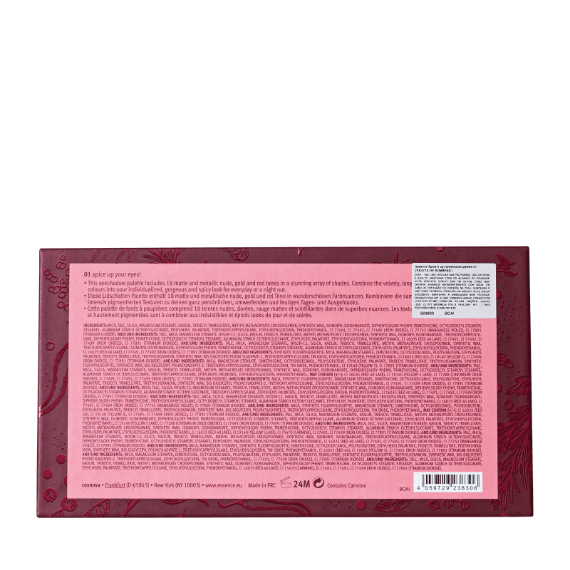 Paleta de Sombras Essence Spice it up! 18g