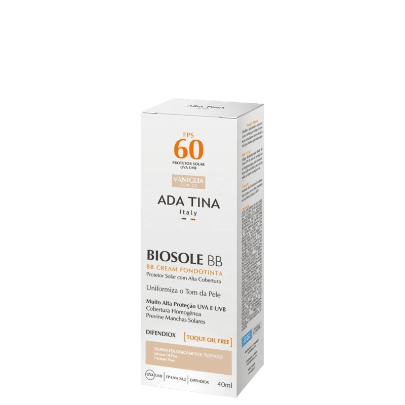 Ada Tina Biosole FPS 60 Vaniglia - BB Cream 40ml