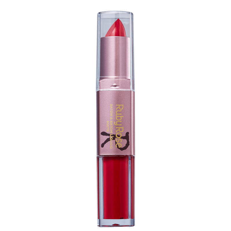 Ruby Rose Duo Matte 353 - Batom 6,6g Menor preço em Ruby Rose Duo Matte 353 - Batom 6,6g