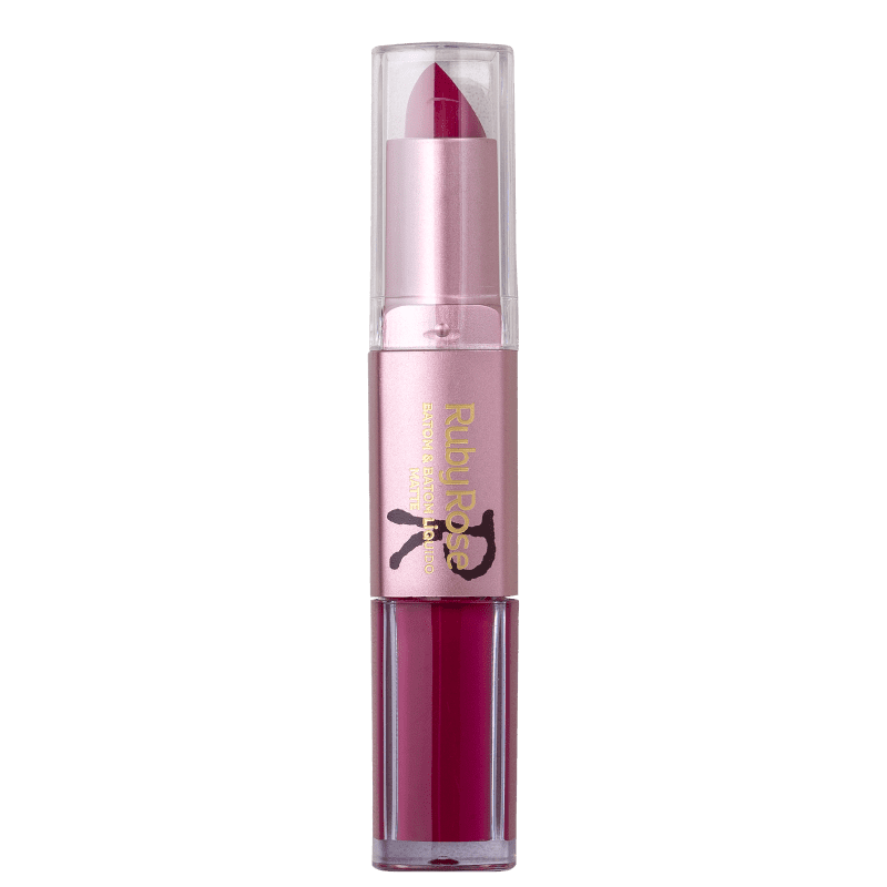 Ruby Rose Duo Matte 359 - Batom 6,6g Menor preço em Ruby Rose Duo Matte 359 - Batom 6,6g