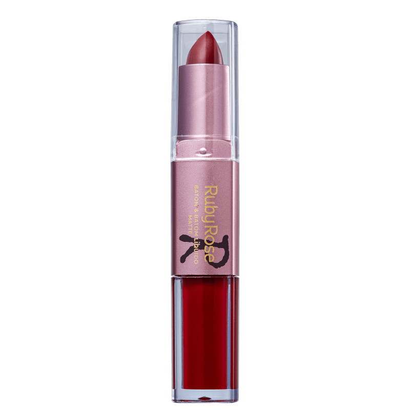 Ruby Rose Duo Matte 369 - Batom 6,6g