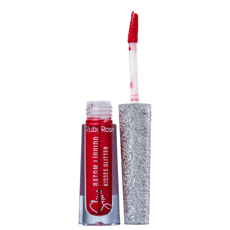 Ruby Rose Shine Kisses Glitter 361 - Batom Líquido 2,1ml