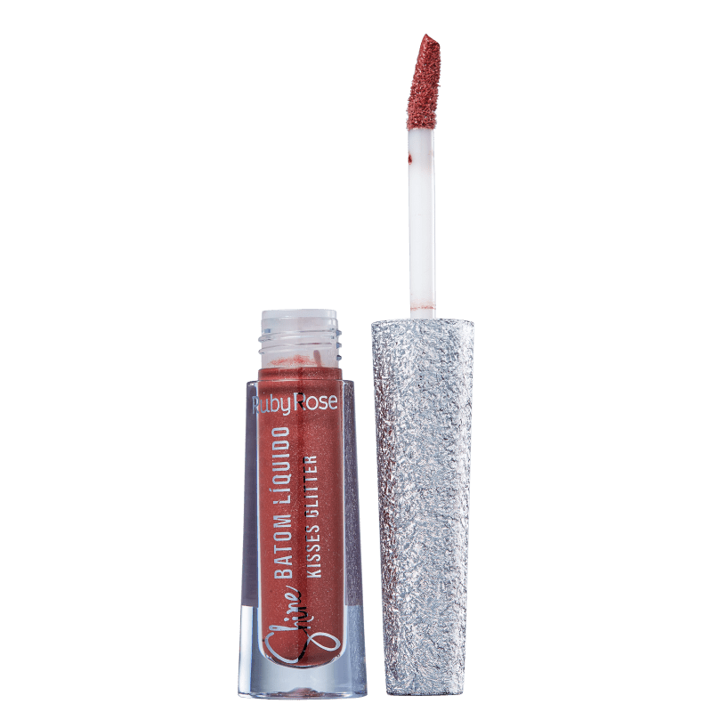 Ruby Rose Shine Kisses Glitter 362 - Batom Líquido 2,1ml